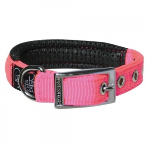 Prestige SOFT PADDED COLLAR 3/4" x 16" Hot Pink (41cm) - Click for more info